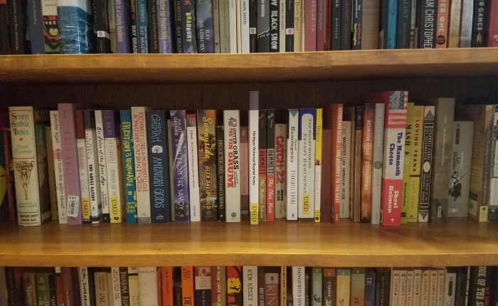 Decluttering Quest: cataloging a personal library